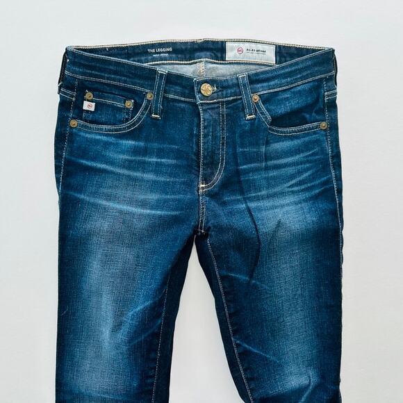AG The Legging Super Skinny Jean Size 27 R Medium Wash Stretch - Picture 3 of 8